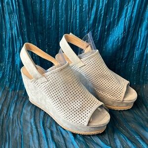 Sacha London Platform Wedge Sandals
